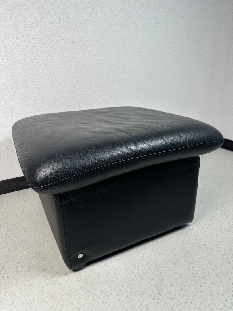 ロレンツォ イタリア スツール オットマン 本革 家具 ブラック ※i4※ 楽天市場】オットマン スツール 本革 1人掛けソファ ワイド 大型
