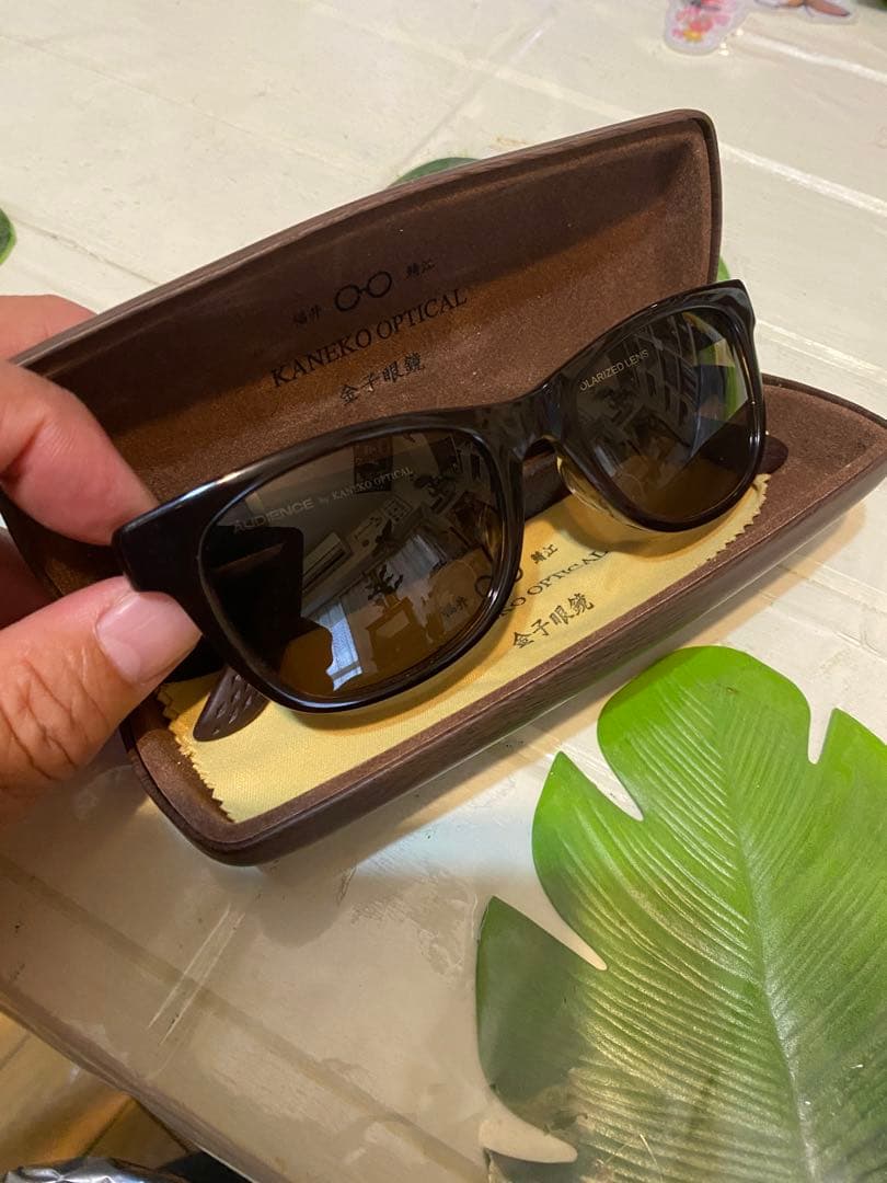 金子眼鏡 AUDIENC KANEKO OPTICAL偏光サングラス - メルカリ