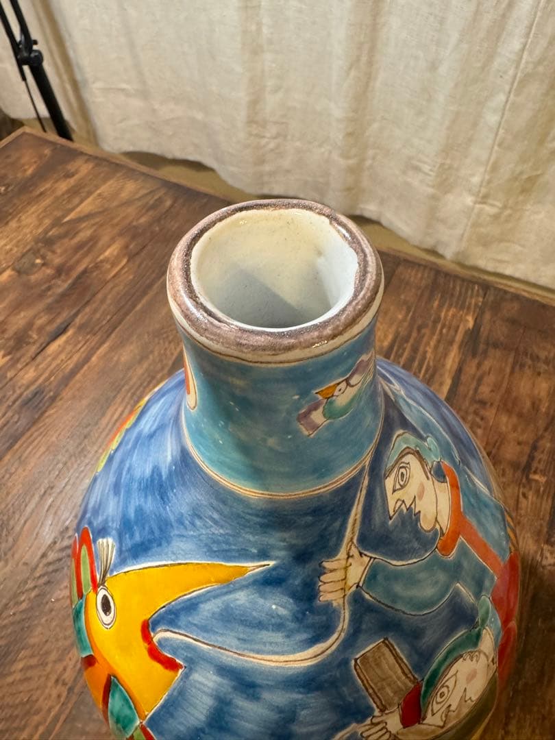 DESIMONE デシモーネ 花瓶 ツボ 陶器 イタリア フラワーベース - メルカリ