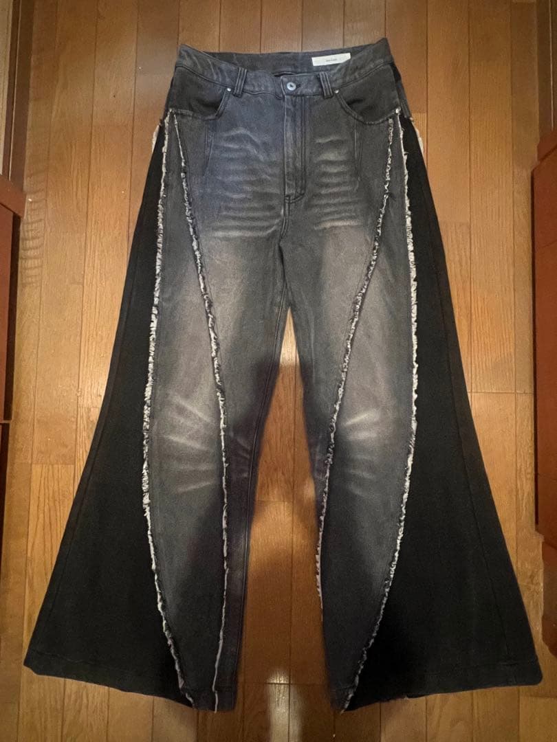 jent louis Bicolor sami-Flare Denim S