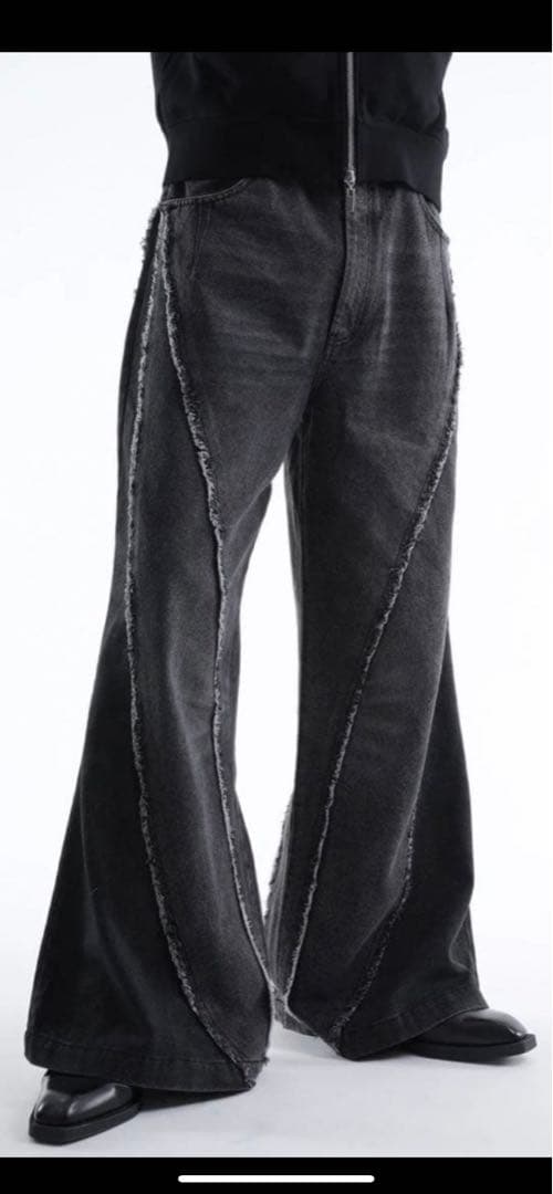 jent louis Bicolor sami-Flare Denim S