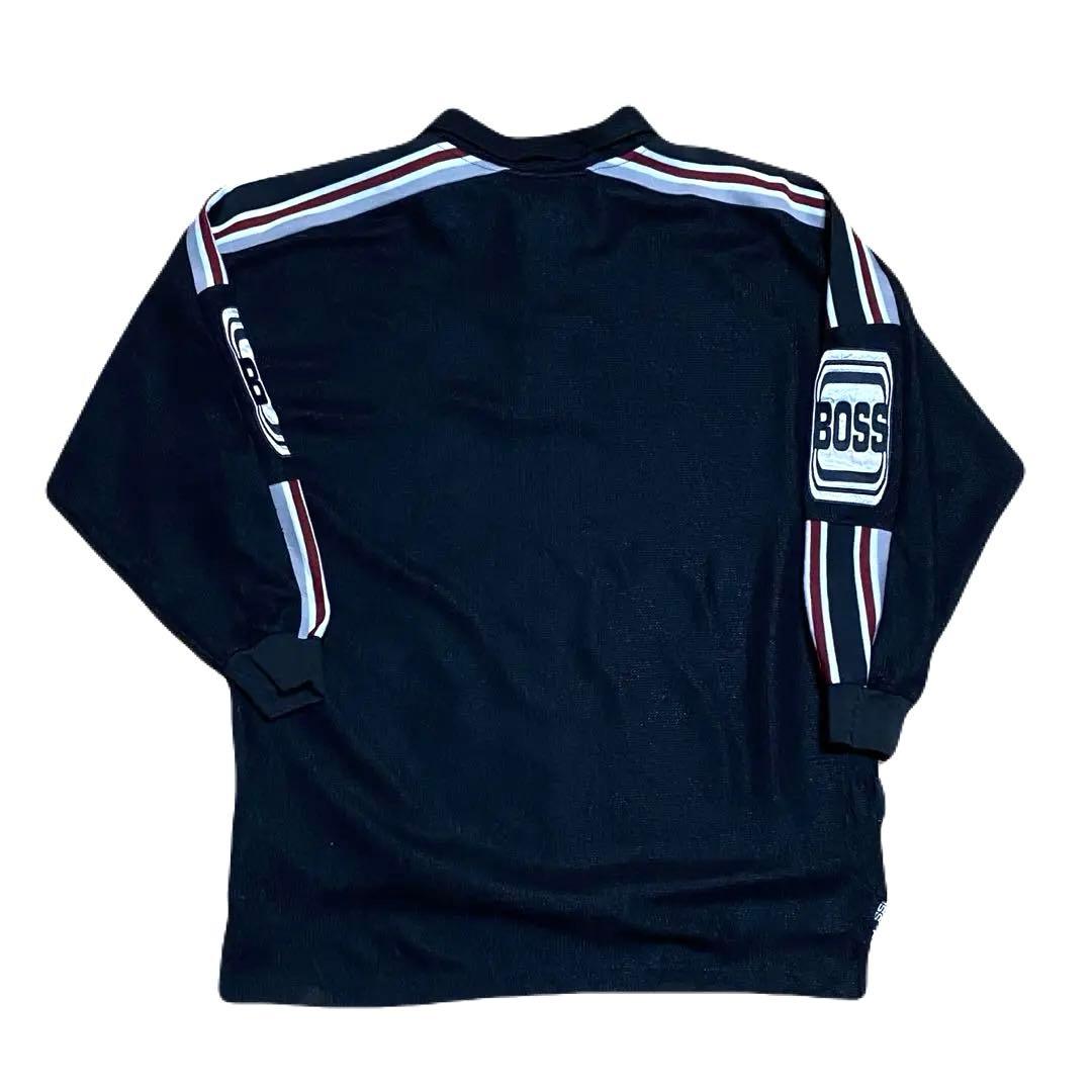 90s〜 BOSS by I.G.DESIGN 長袖ポロシャツ L ボス - メルカリ