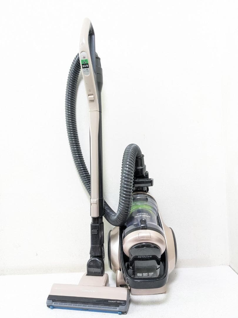 HITACHI CV-SE300 サイクロン式掃除機 2020年製 CV-SE300-N サイクロン式掃除機 パワーブーストサイクロン シャンパン