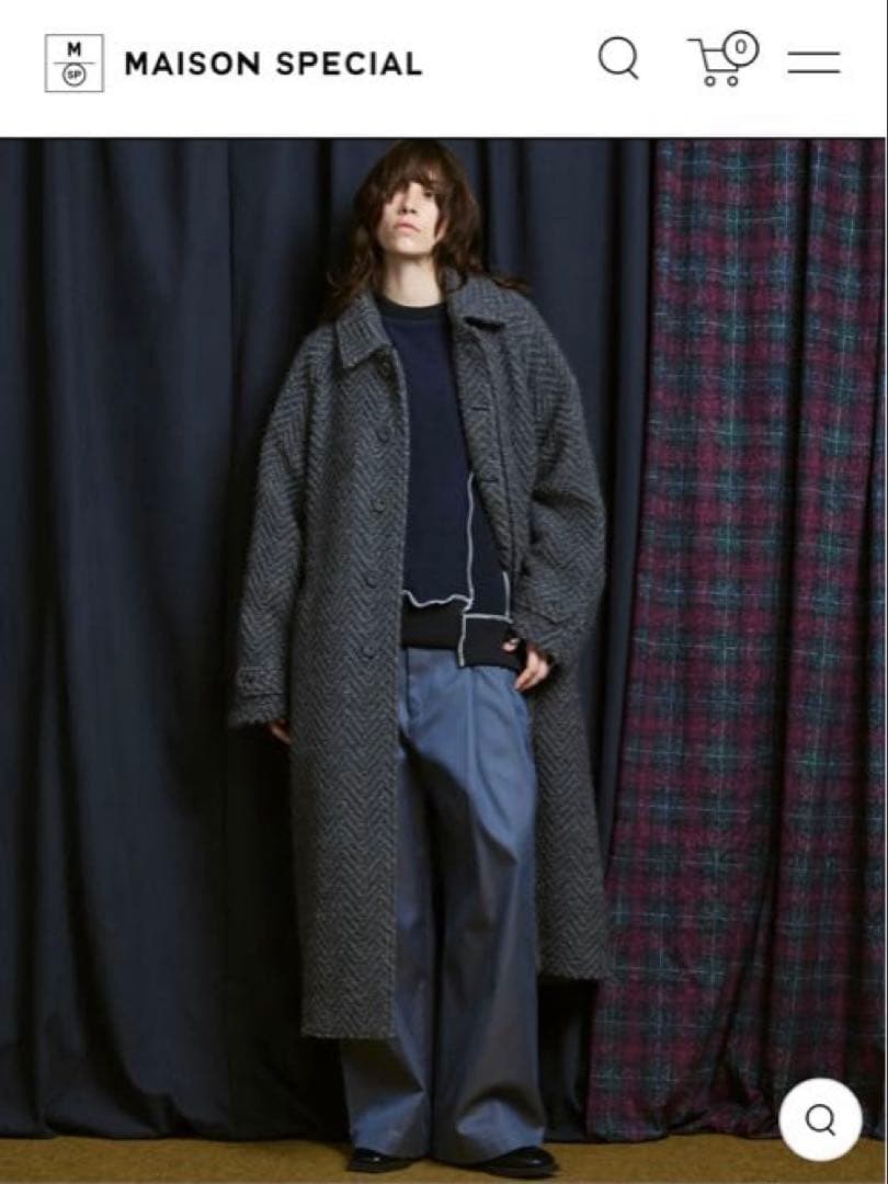 《F郎さま専用》MAISON SPECIAL プライムオーバーステンカラーコート