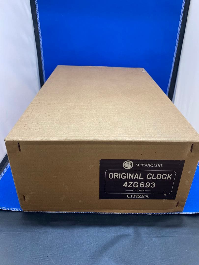 最終値下げ‼️*1284激レア 新品 三越 CITIZEN シチズン 置き時計