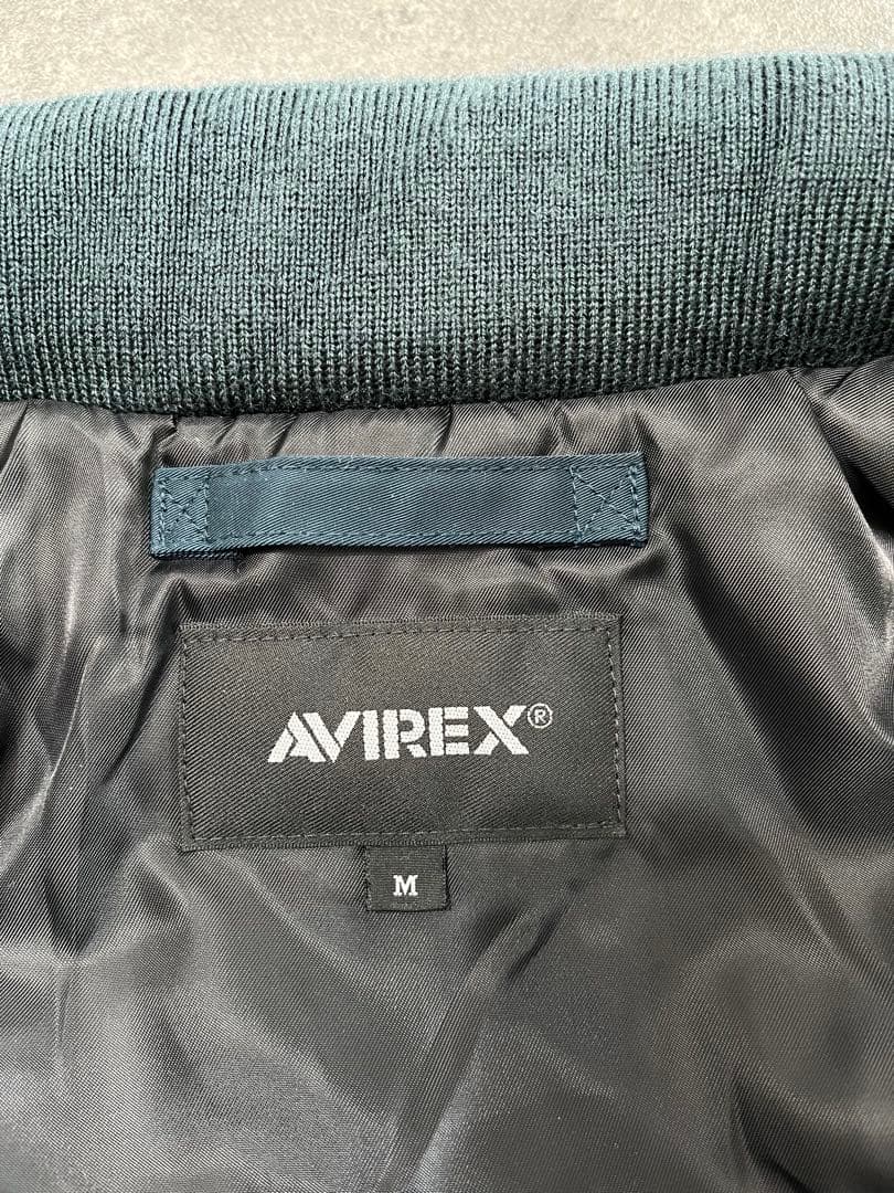 美品】AVIREX NEWYORK A.N.G. スモーキーネイビー Mサイズ - メルカリ
