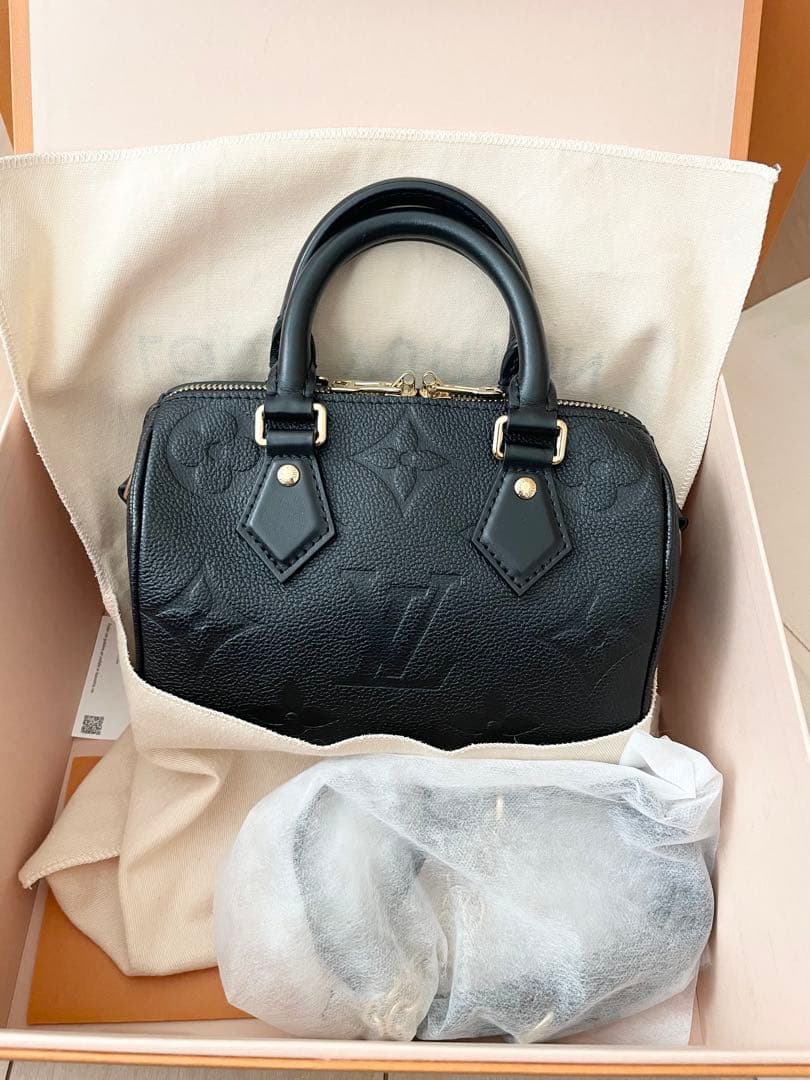 RFID 正規品 ルイヴィトン スピーディ20 アンプラント バンドリエール