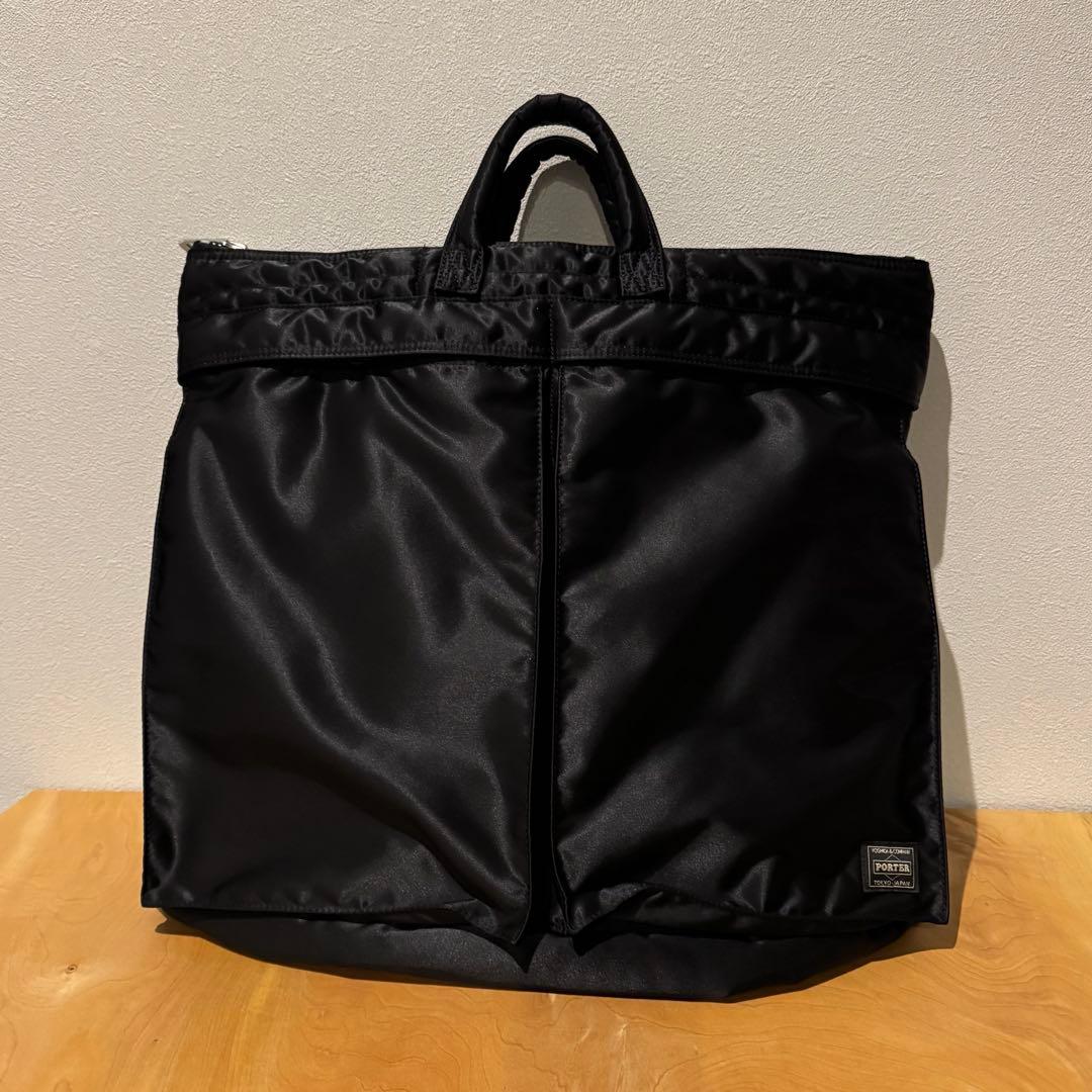 【新品】PORTER TANKER HELMET BAG(L) BLACK PORTER TANKER Helmet Bag Black | HAVEN
