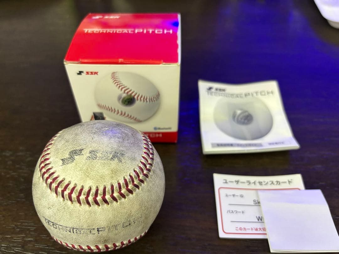 te ta 　SSK TECHNICAL PITCH 硬式球 ボールのキレを可視化！『SSK TECHNICALPITCH』で野球が変わる！野球は