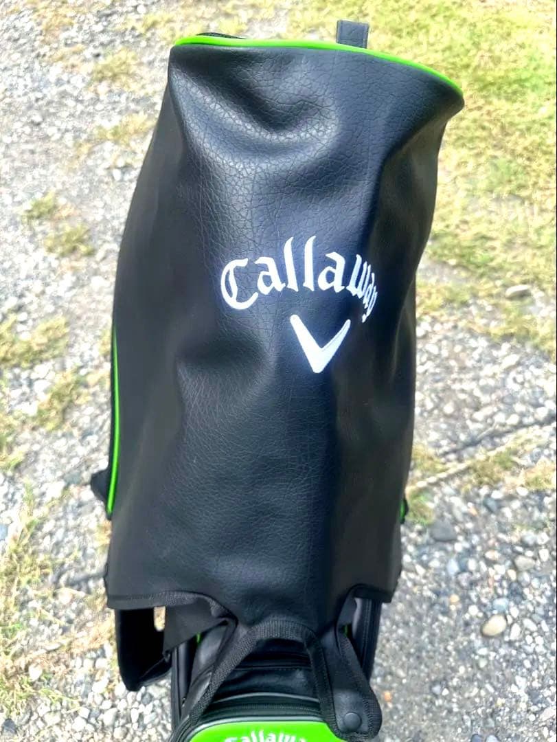 極美品】Callaway Elyte スタンドバッグ ブラック/グリーン