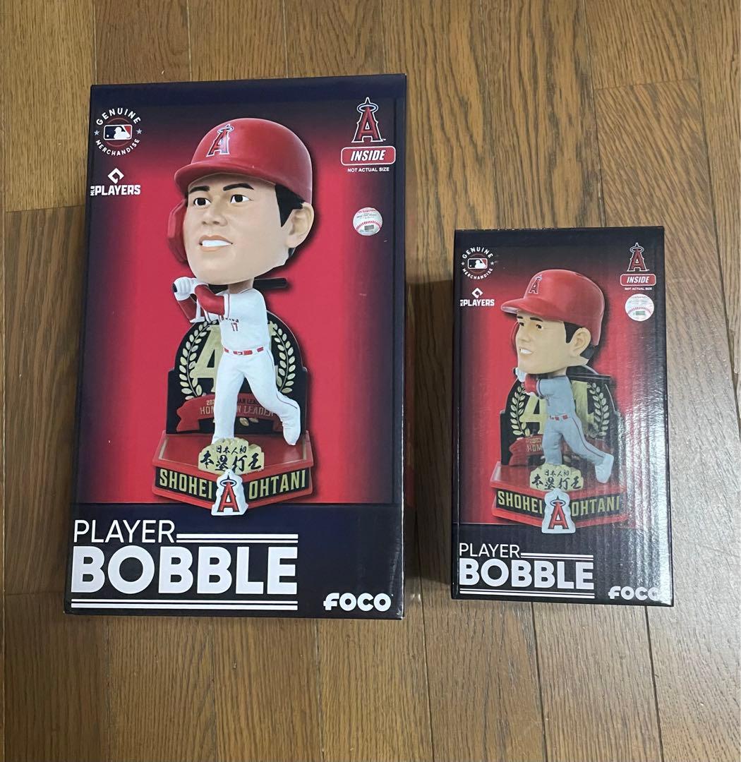 大谷翔平 2種セット　ボブルヘッド ホームラン王 MLB正規ライセンス商品 MLB正規ライセンス・メーカー直販】MLB Los Angeles Dodgers™ 大谷翔平