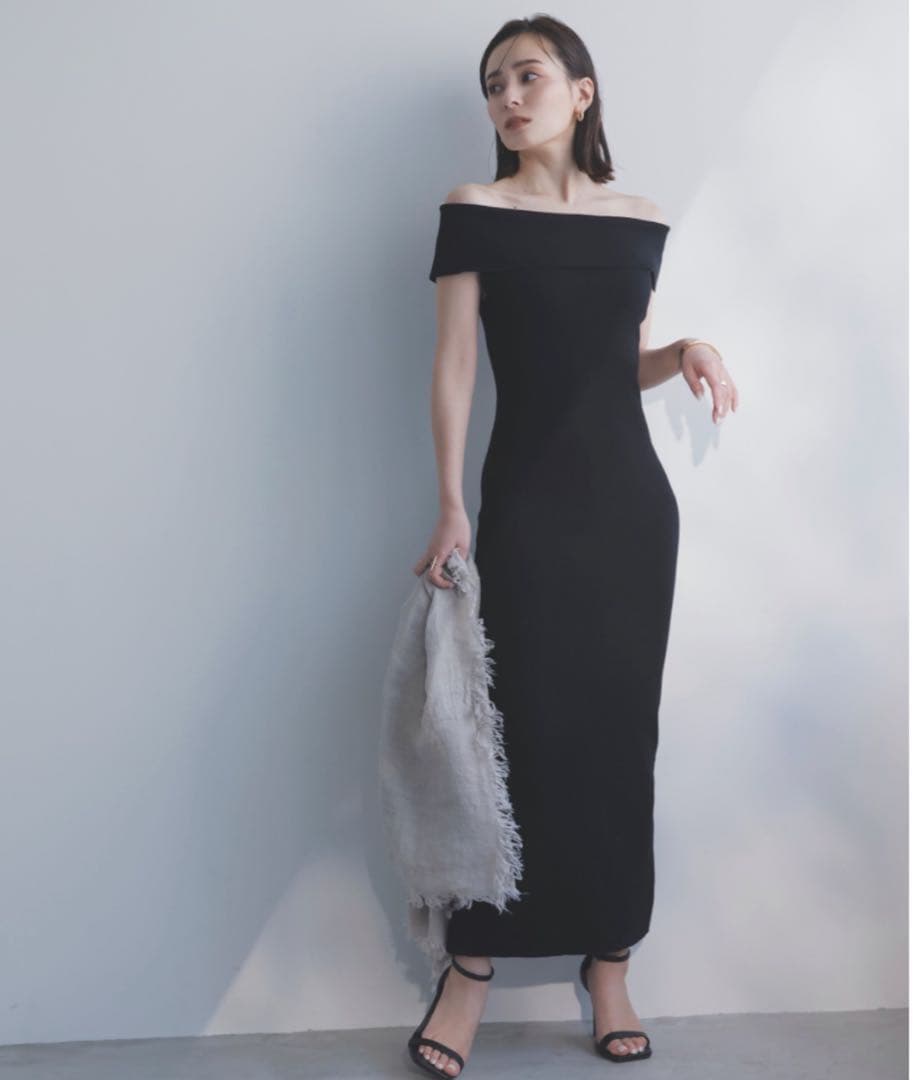美シルエットが叶う♡ピンクツイードワンピース | m-i-d