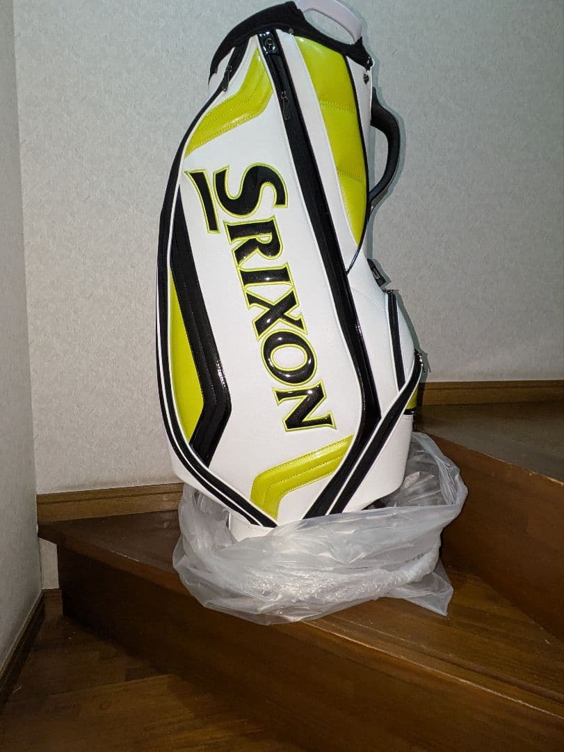 SRIXON キャディバッグ ホワイト/イエロー 楽天市場】ダンロップ