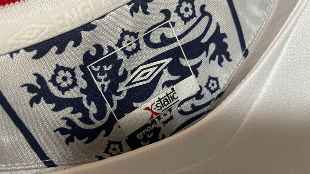 正規品】06W杯 ベッカム 長袖 海外XL 新品タグ付 ホーム イングランド