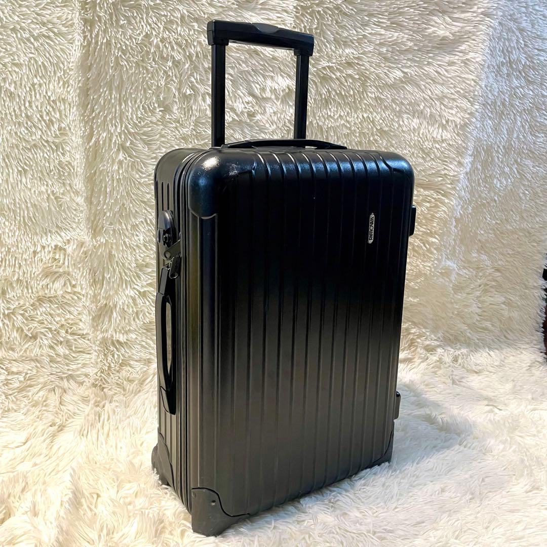 廃盤 リモワRIMOWA サルサ 2輪 82l 黒リモワ サルサ 2輪 32-35L