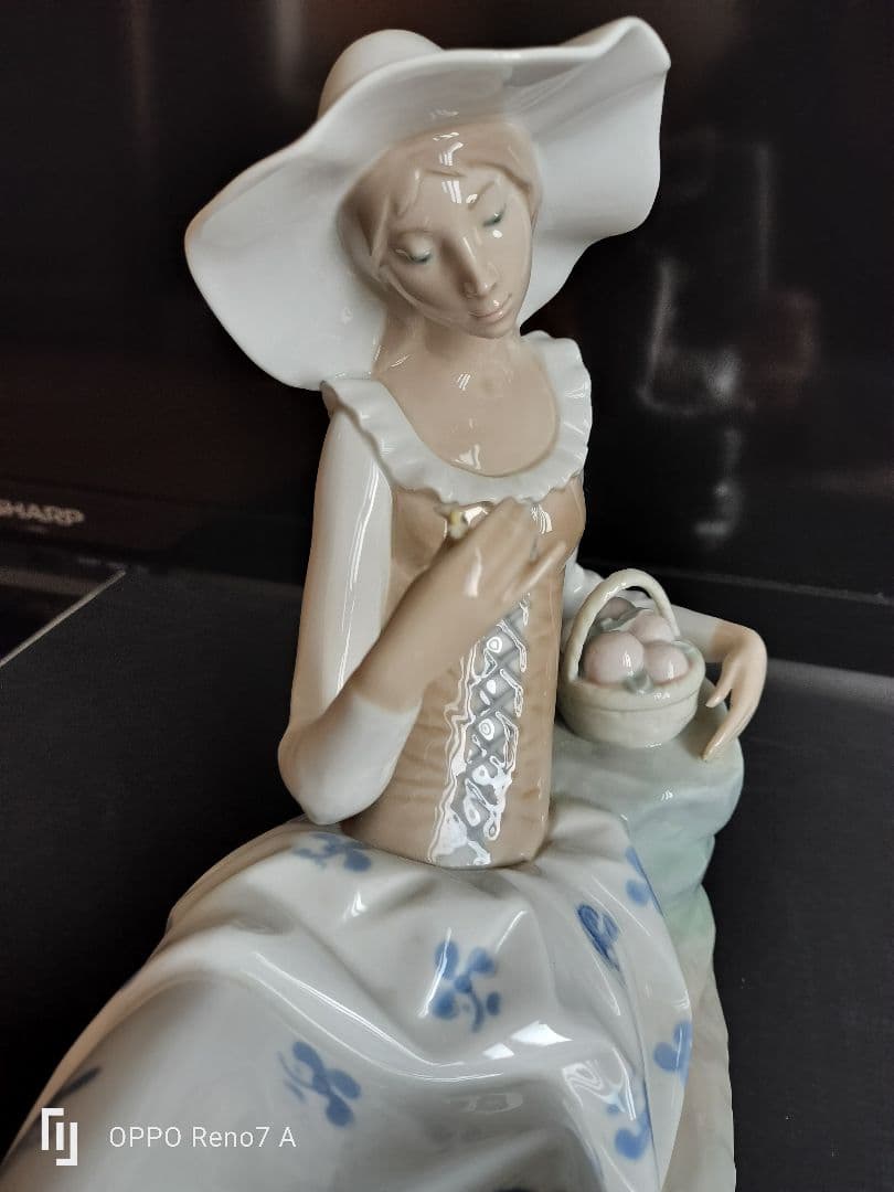 大きなリアドロnao LLADRO Lladro リヤドロ ♯1456 『夢見るバレリーナ