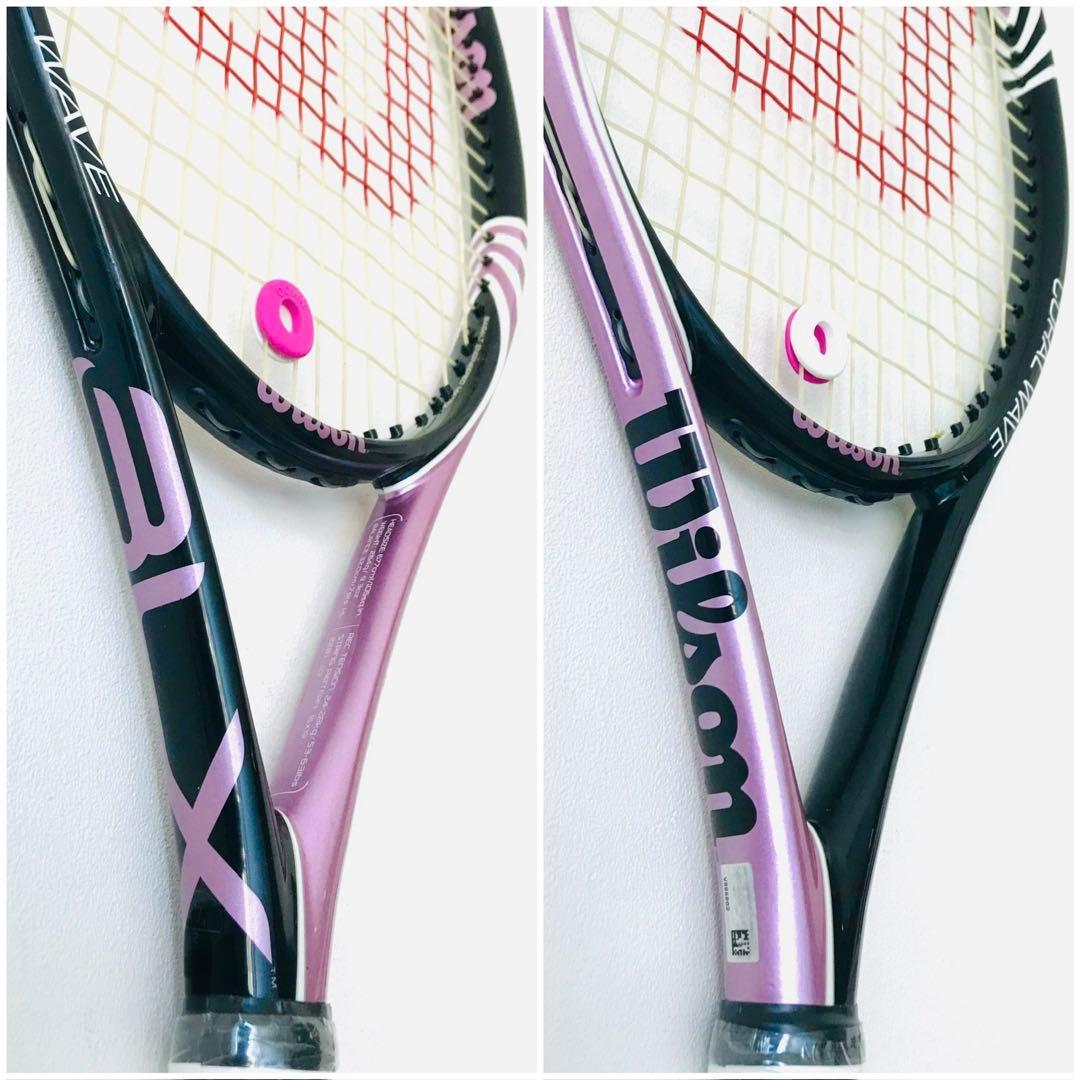 美品】ウィルソン『BLXコーラルウェーブ』テニスラケット／G1／軽量