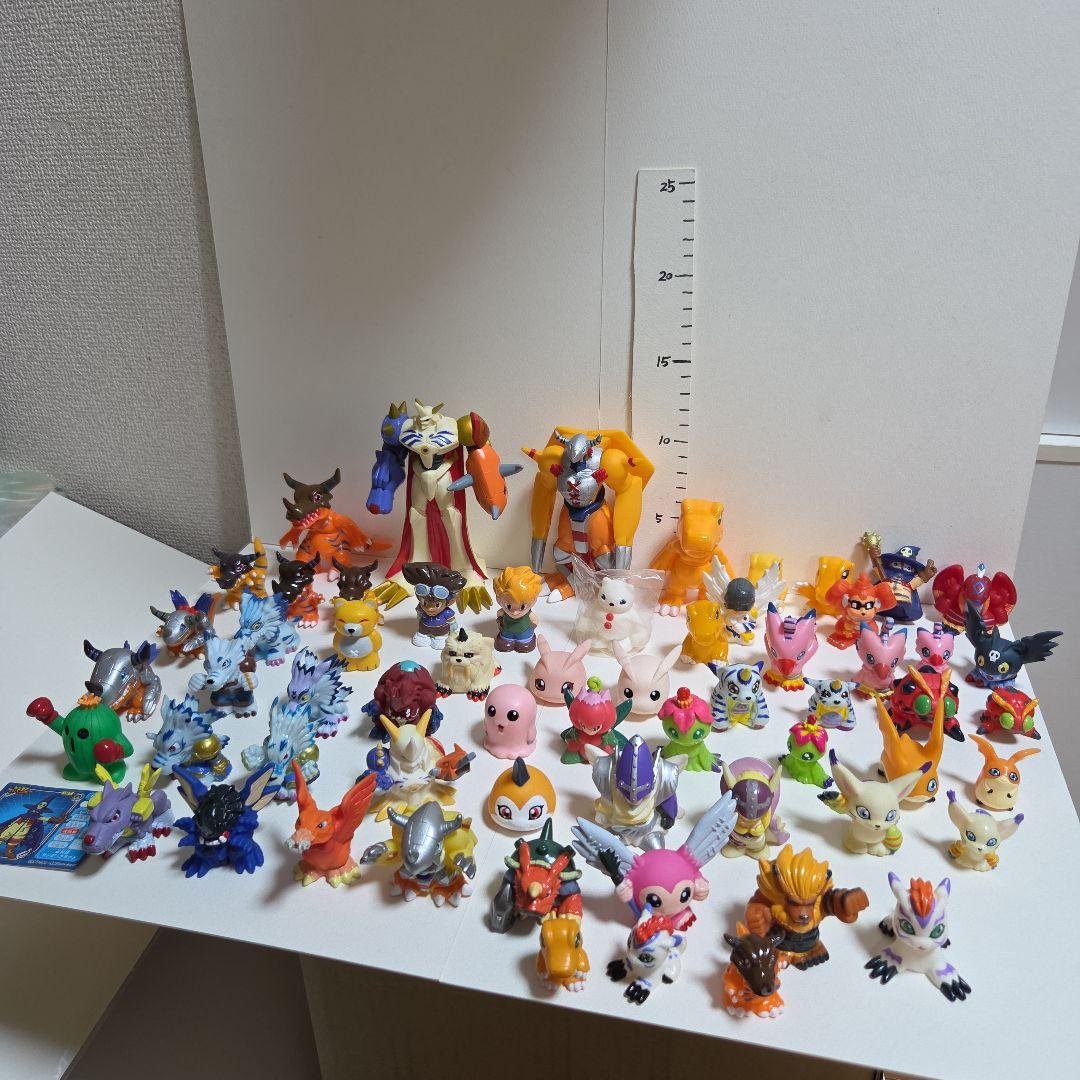 デジモン デジタルモンスター フィギュア 　大小61体　全６2点　まとめ売り 一番くじ 「デジモン」シリーズ -光を放つ、ふたつの力- 発売日：2024