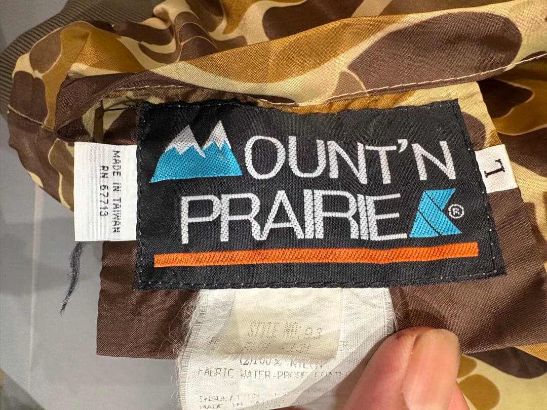 90sOUNT´NPRAREカモフラMA-1ブルゾン/ハンティングリーバイスL