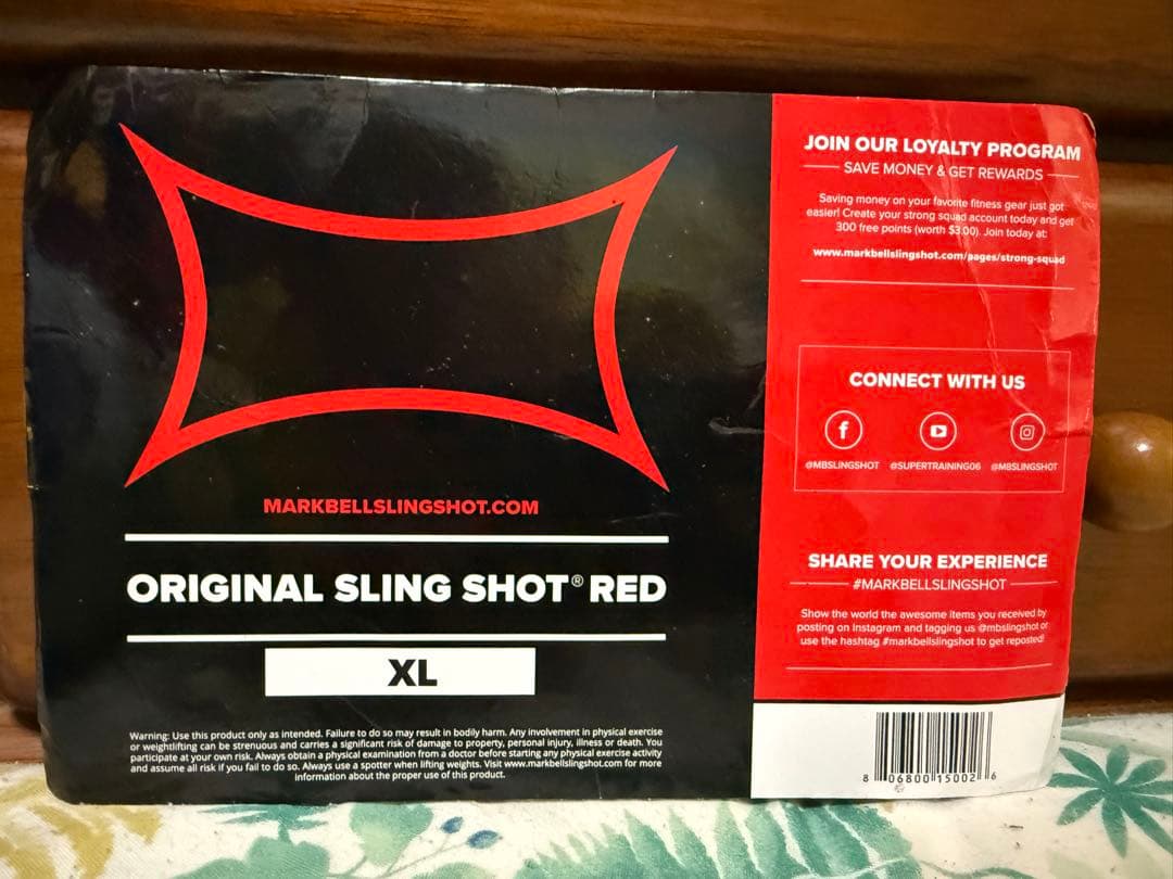 SLINGSHOT オリジナルスリングショットXL SLINGSHOT オリジナルスリングショット — MBC POWER SHOP