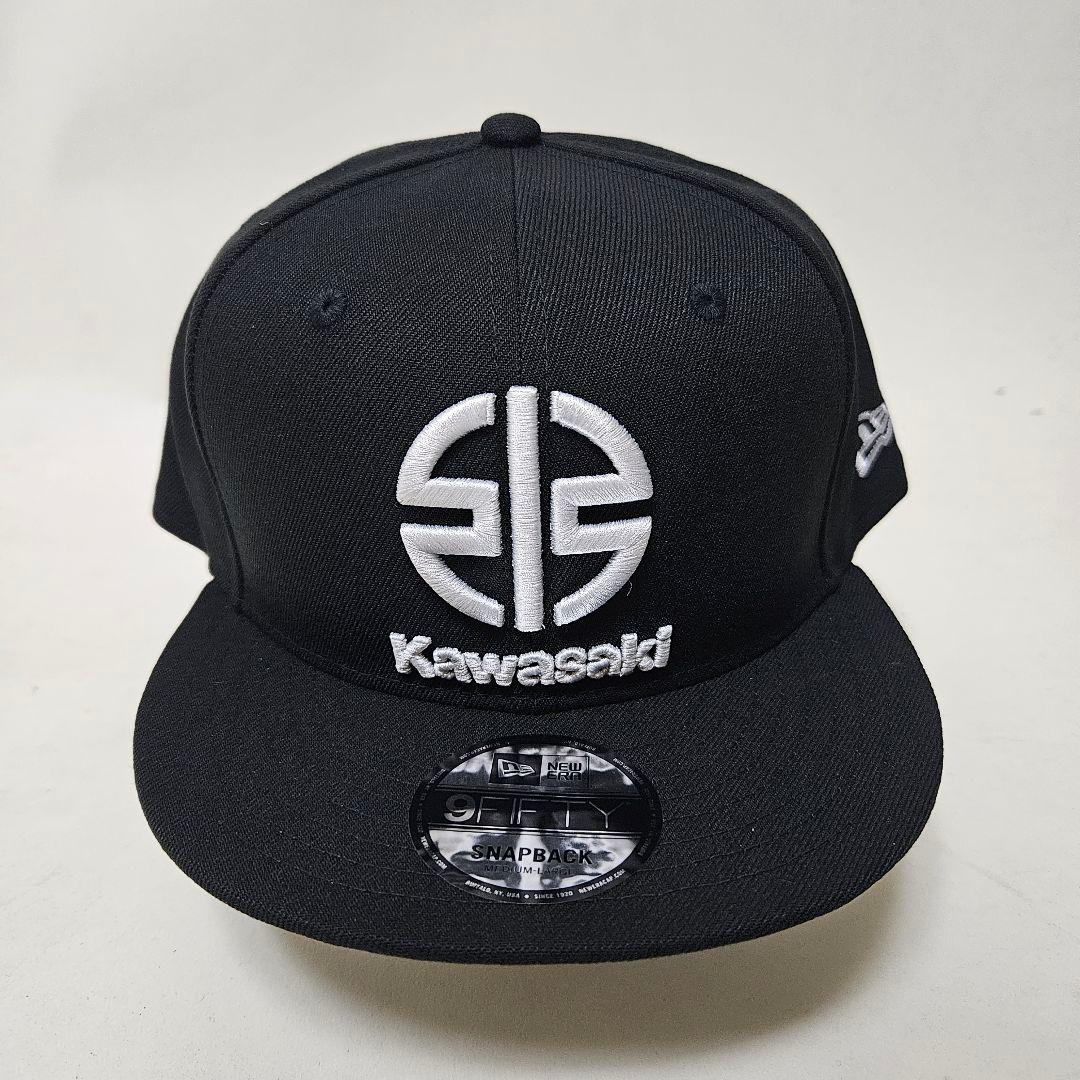 新品】kawasaki newera カワサキ ニューエラ コラボ キャップ - メルカリ