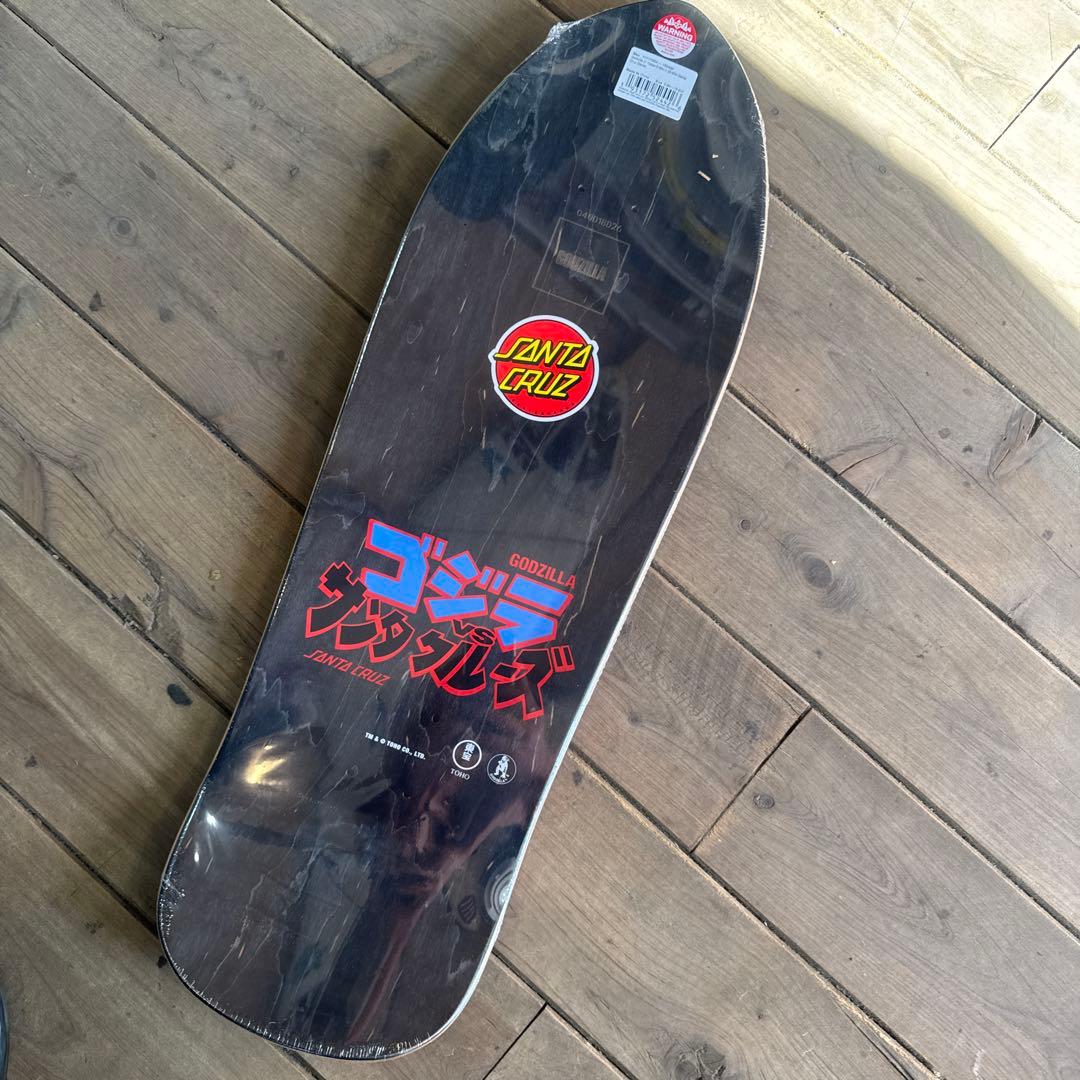 SantaCruz×GODZILLAリトルゴジラスケボーデッキ 9.89インチ