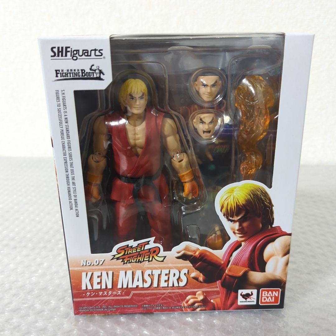 【希少・未開封品】S.H.フィギュアーツ ケン・マスターズ アクションフィギュア レビュー】S.H.Figuarts ケン・マスターズ