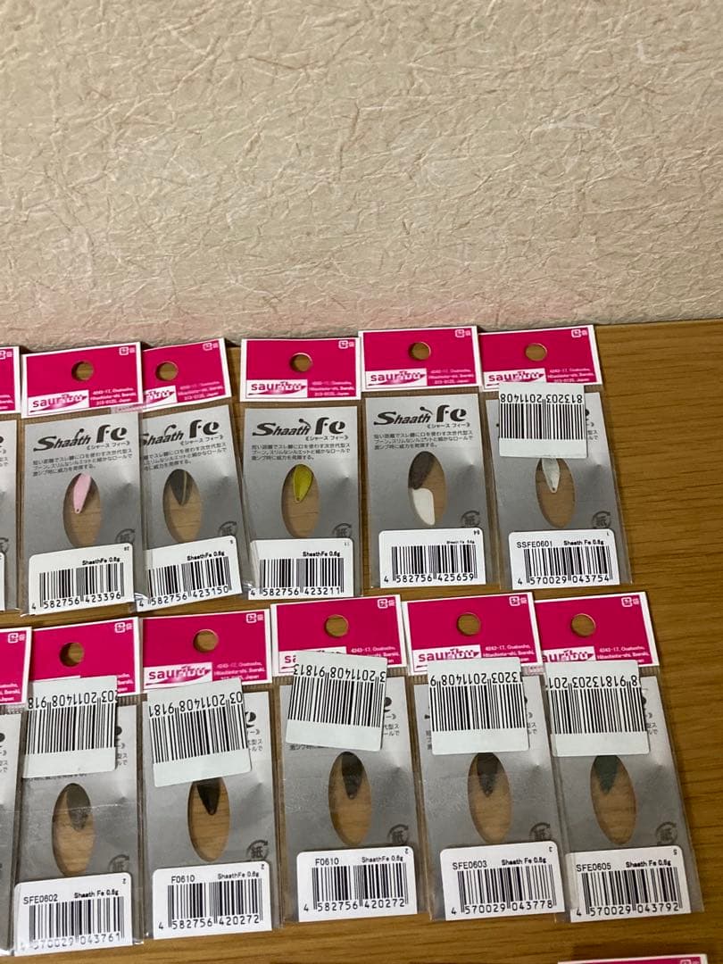 サウリブ　シャースフィー　0.6g 0.4g エリアトラウト　スプーン