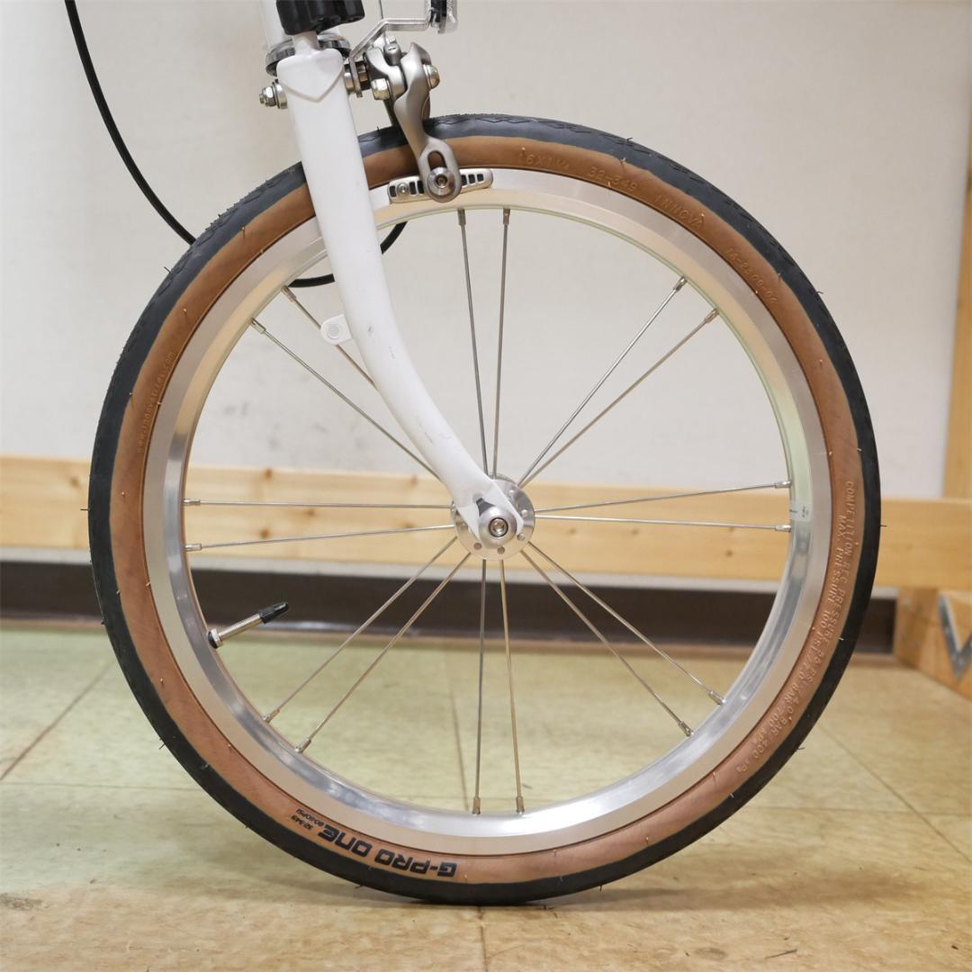 BROMPTON 外装5速 p line仕様 フルカスタマイズ レトロ 9.9㎏ - メルカリ