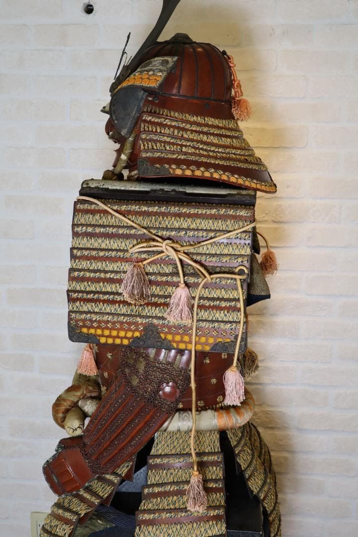 BLACK様専用【等身大甲冑】武者鎧 赤具足一式 光忍作 約50