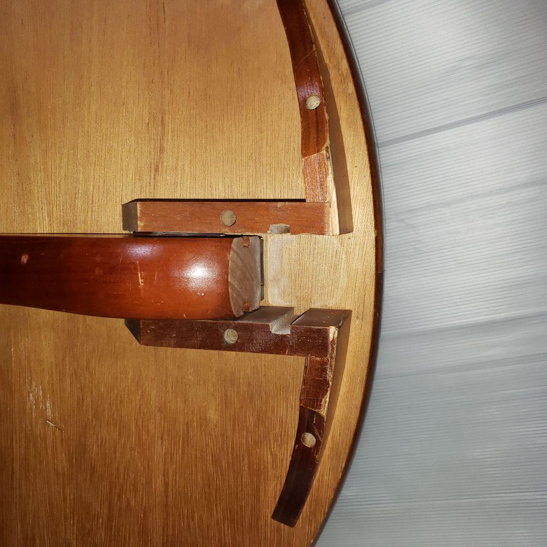 レトロ ちゃぶ台 木製 折りたたみ 90センチ