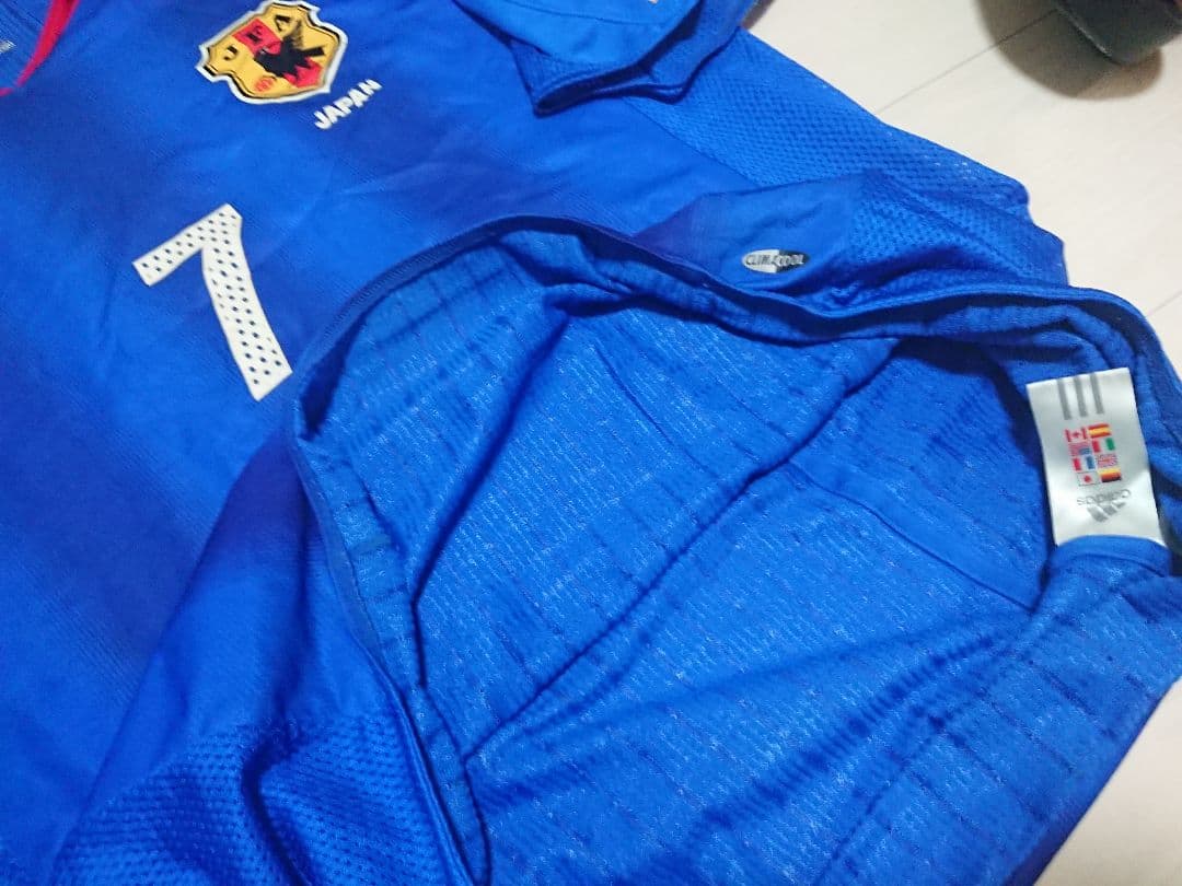 アディダス 日本代表 ユニフォーム 中田英寿 - メルカリ