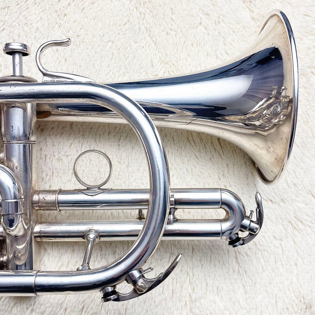 YAMAHA ヤマハ YCR-733 コルネット B♭ マウスピース付き - メルカリ
