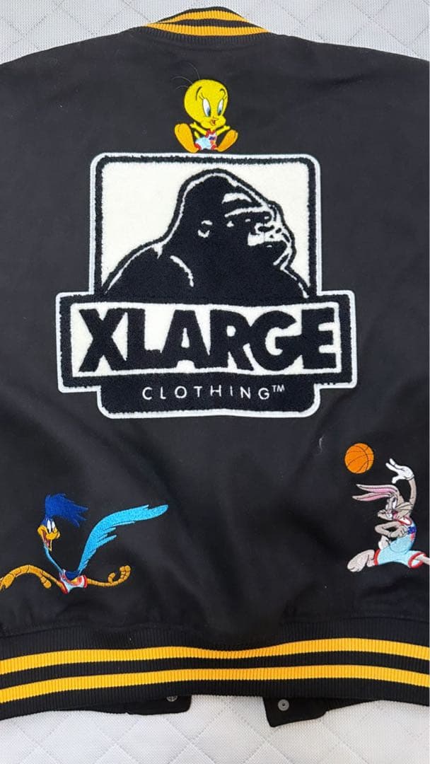極美品】XLARGE×SPACE JAM:スタジャン
