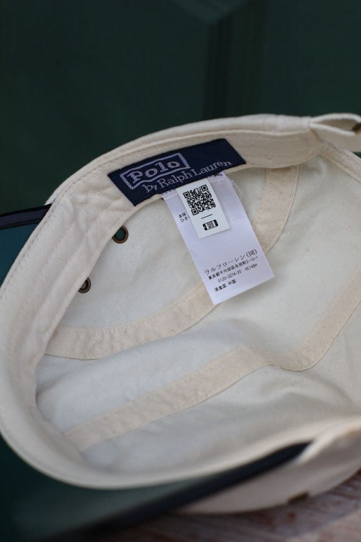 b*n様 ロングビル キャップ ラルフローレン クエーカーマリンサプライ