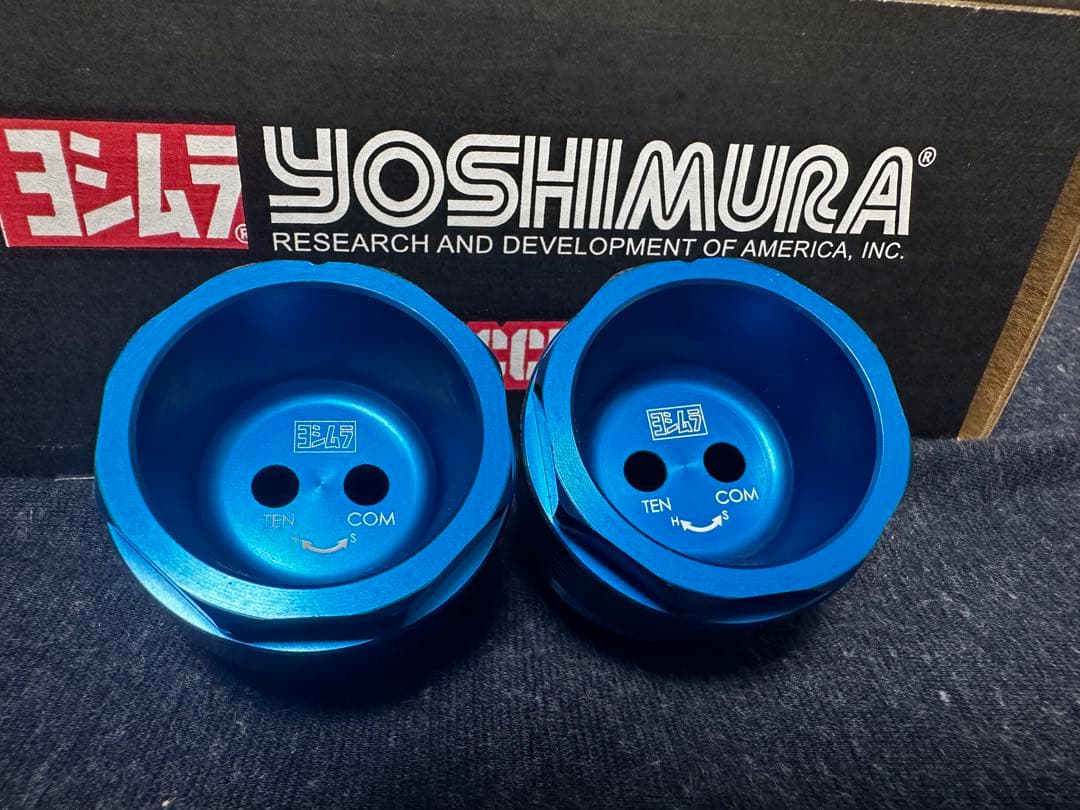 ヨシムラ フロントフォークイニシャルアジャスターキャップ GSX-R1000