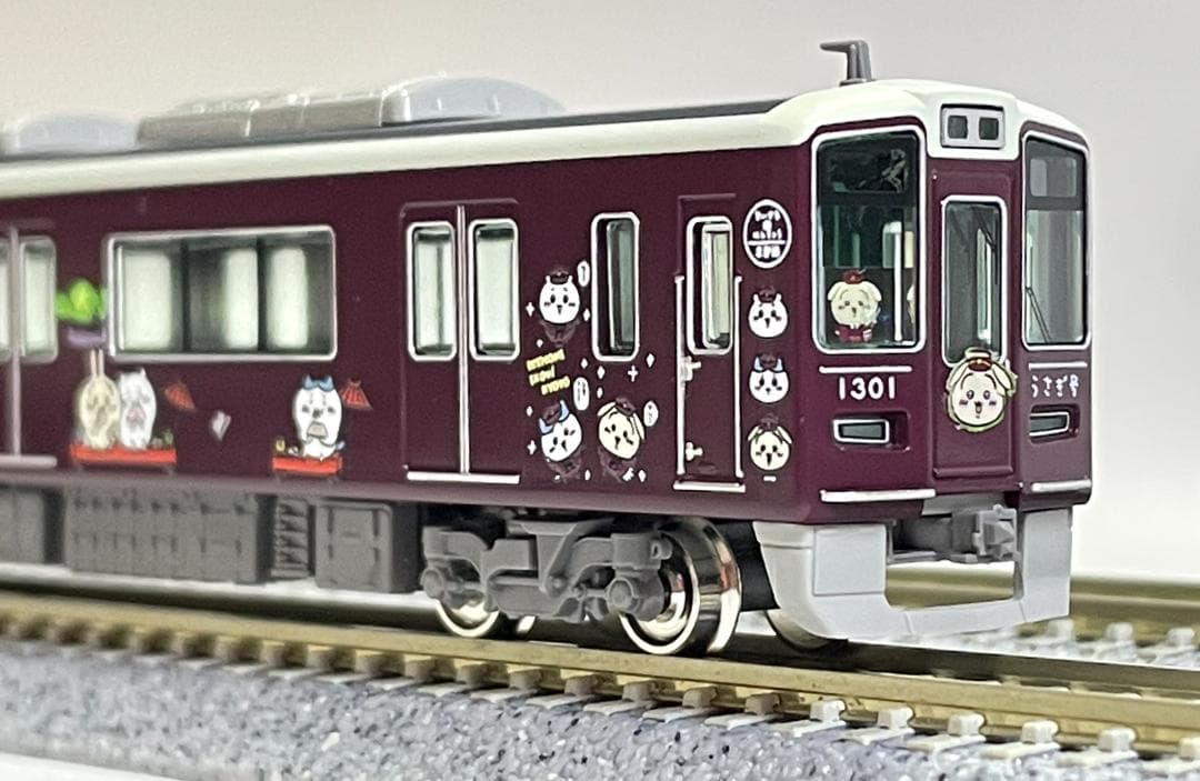 【限定品】阪急電車　ちいかわコラボ　うさぎ号　Nゲージ　ディスプレイモデル 10/11（水）10：00～受注開始！【ちいかわ×阪急電車】鉄道模型（N