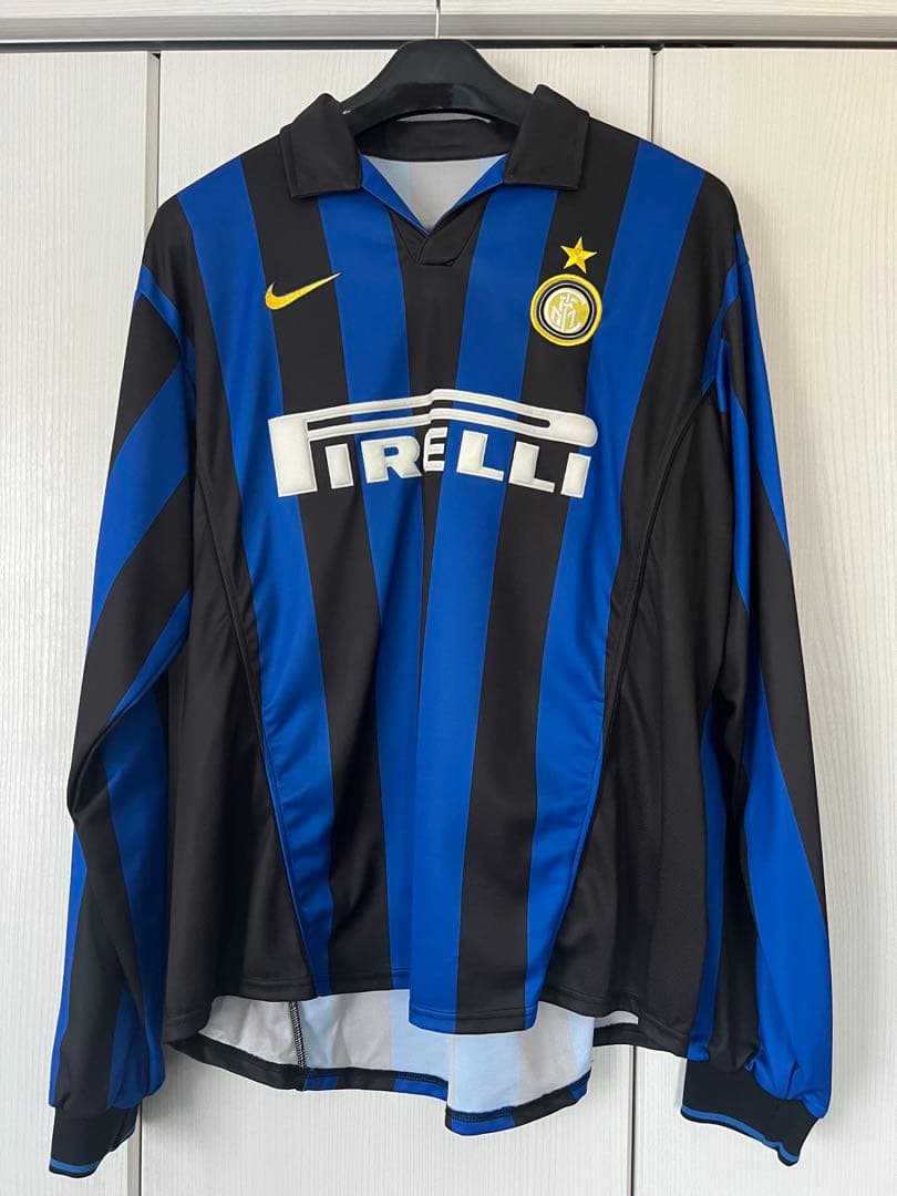 ロベルトバッジョ　セリエA インテル長袖ユニフォーム ロベルトバッジョ セリエA インテル長袖ユニフォーム セリエA インテル