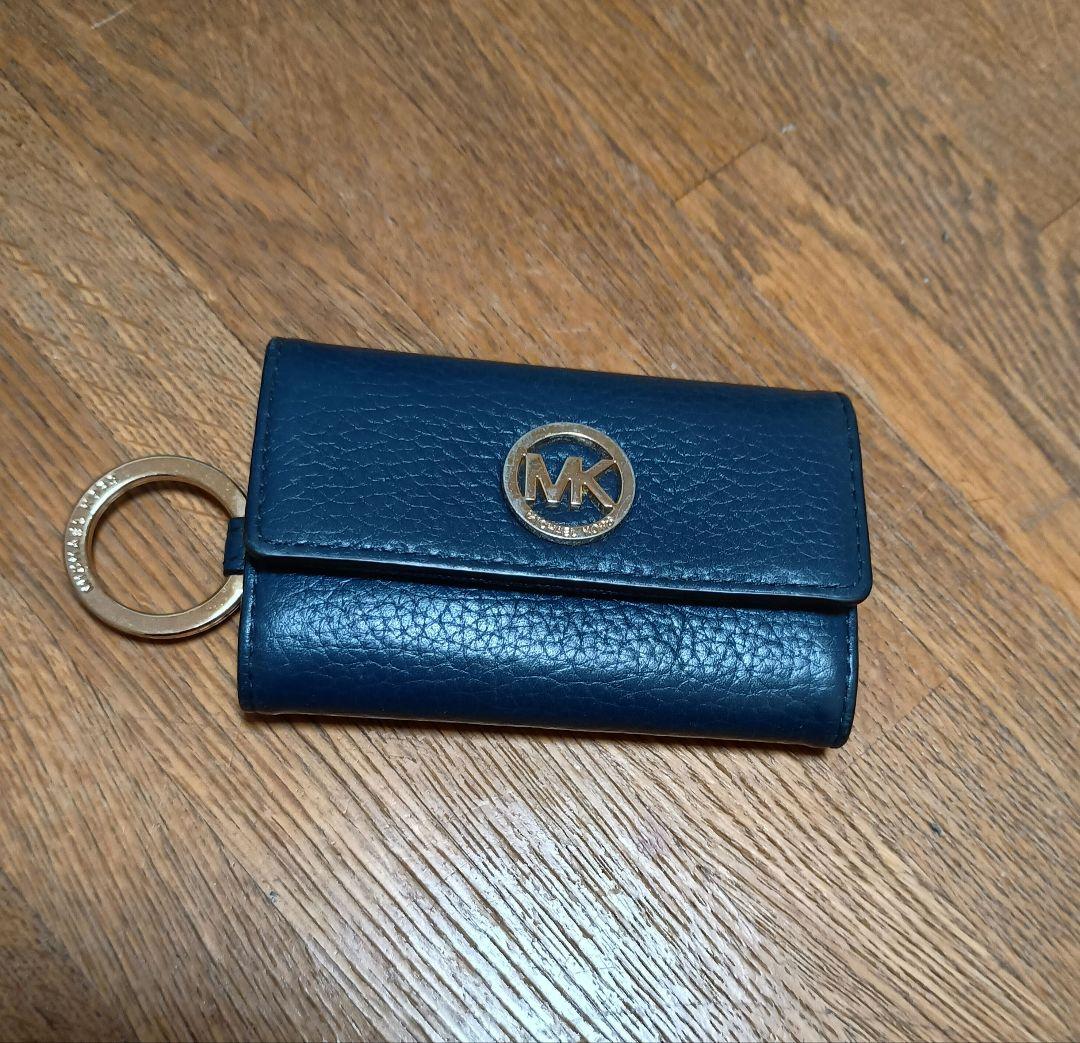 MICHAEL KORS マイケルコース 長財布 キーケース セット ネイビー