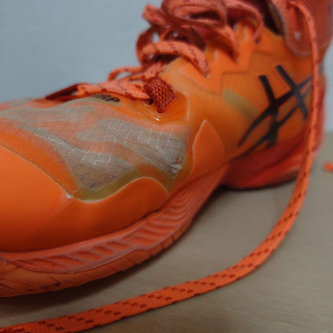 【中古】アシックス　メタライズ　TOKYO　28.0cm　バレーボールシューズ