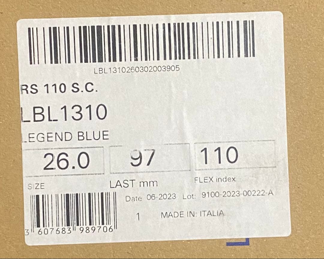 LANGE スキーブーツ 26.0cm