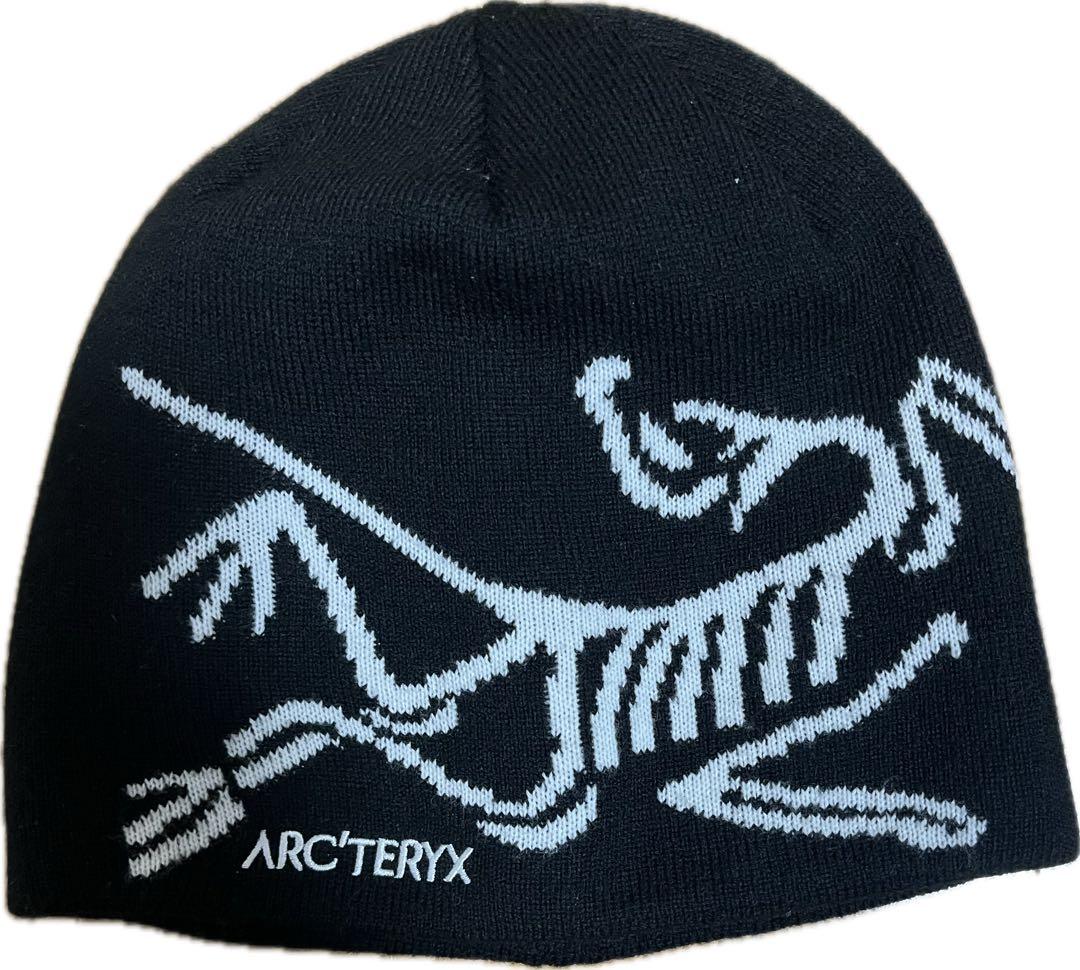 正規品ARC'TERYX FERNIE TOQUE 黒 ニット帽 - 帽子安価