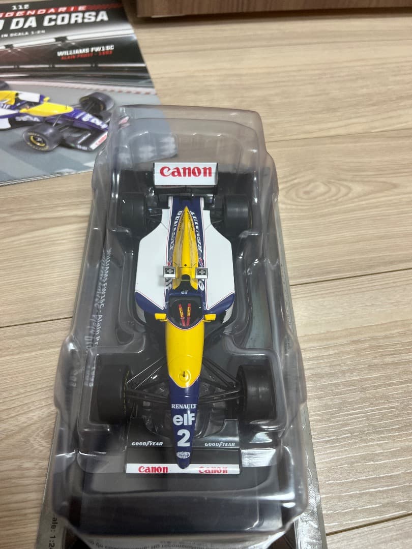 タバコデカール付 ビッグスケールF1コレクション ウィリアムズ FW15C