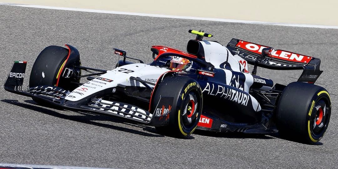 F1速報特注スパーク 1/43 アルファタウリ AT04 ベルギーGP 角田裕毅