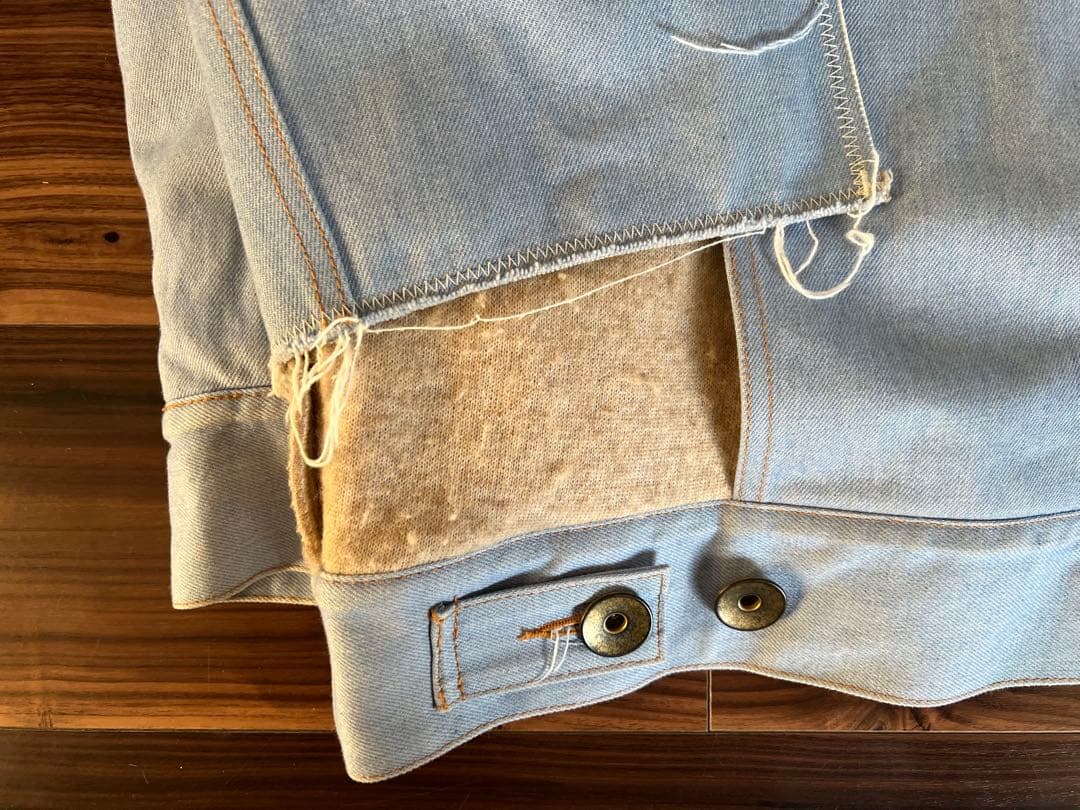 kolor DENIM BOA JACKET size 1