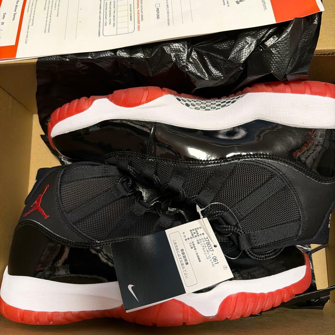 新品未使用　air jordan 11 retro bred 28cm $_57.JPG?set_id=8800005007