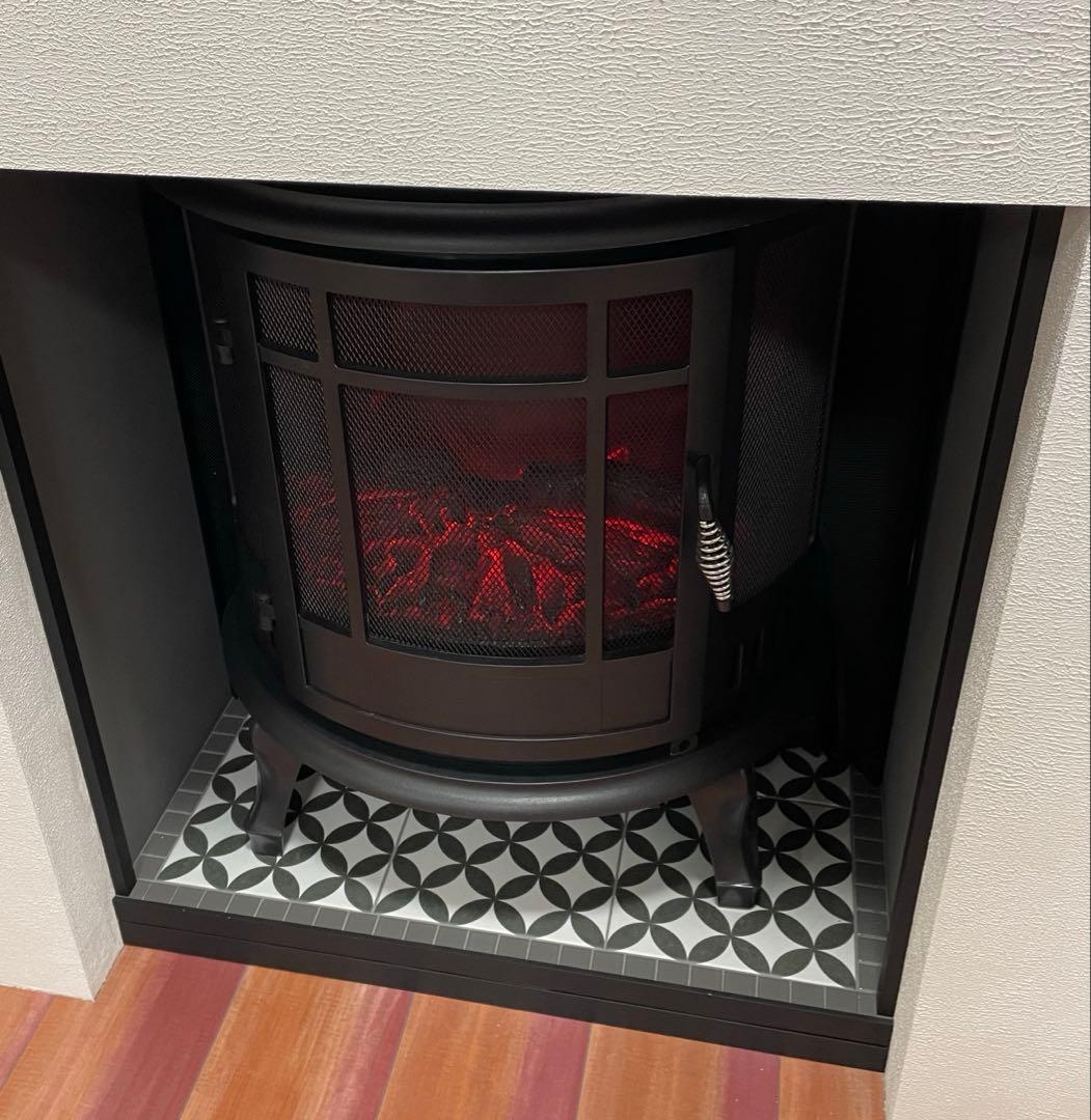 9月末までの出品-美品✨暖炉風電気ヒーター日本製の通販はau PAY