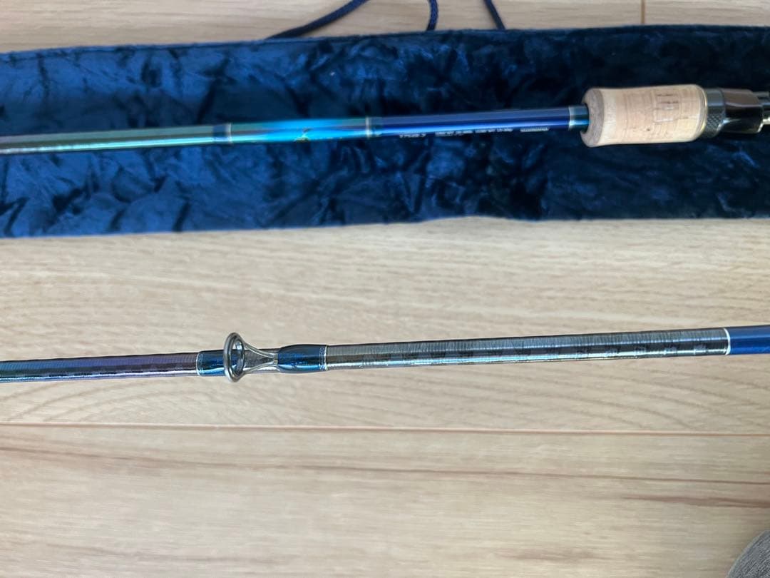 希少美品 シマノ 初代ワールドシャウラ 1754R-2 ブルー