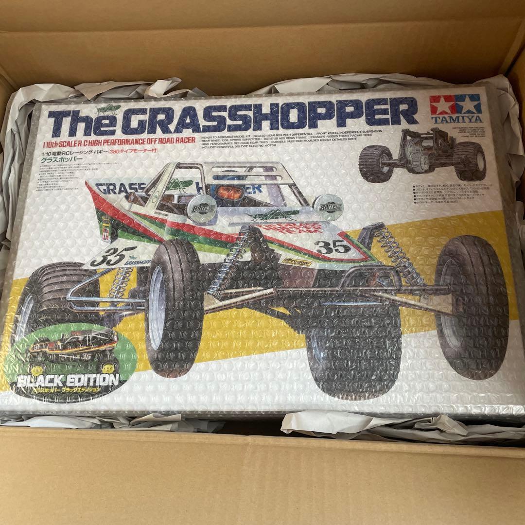 本日限定値下げTAMIYA グラスホッパーブラックエディション　RC新品未開封 タミヤ 1/10RC グラスホッパー ブラックエディション | BLOCKHEAD MOTORS