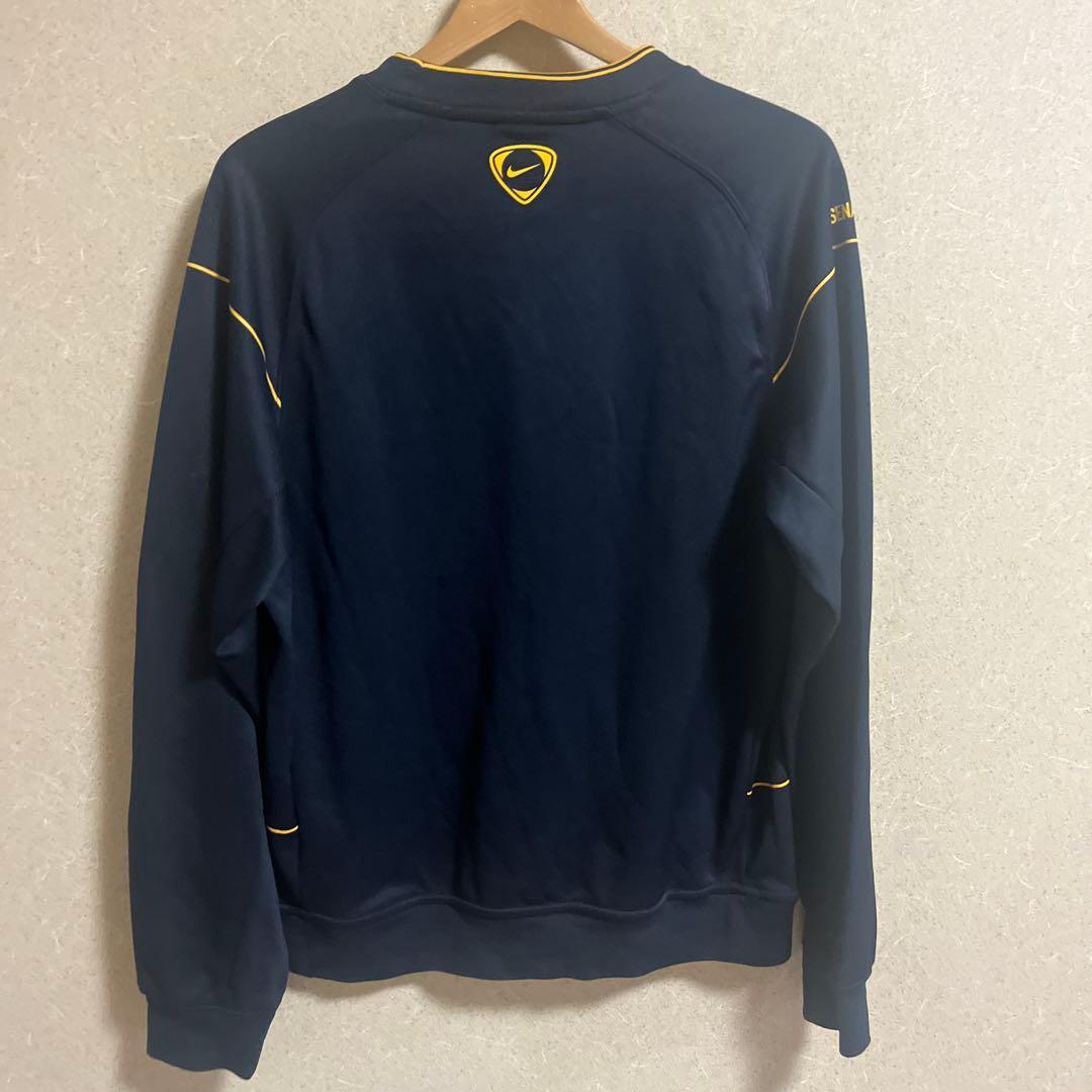 希少】00sアーセナルトレーニングスウェットネイビー Sサイズ NIKE 古着